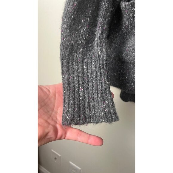 WHITE +  WARREN CASHMERE SLOUCHY CARDIGAN SWEATER S - Picture 11 of 11